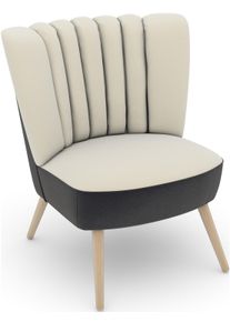 Max Winzer Sessel »build-a-chair Aspen in grau, Größe B/H/T: 72 cm x 80 cm x 67 cm