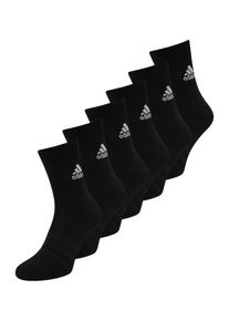 adidas Performance Șosete sport 'Cushioned Sportswear Crew 6 Pairs' Bărbaţi negru, Mărimea 37-39