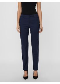 V&eacute;ro Moda VERO MODA Chino nohavice 'Leah' Ženy tmavomodr&aacute; 34/30