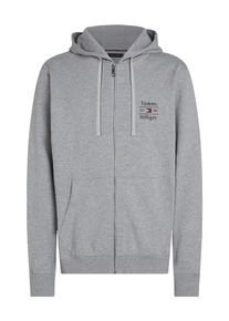 Tommy Hilfiger Heren Sweatvest grijs gemêleerd XS