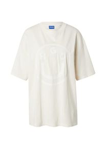 Hugo Koszulka oversize dla kobiet biały / offwhite Rozmiar XS