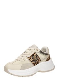 Liu Jo Dames Sneakers laag 'EVA 02' ecru / lichtbruin / goud / zwart 37