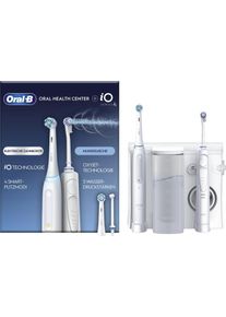 Oral-B Munddusche »Oral Health Center« mit iO Series 4 elektrische Zahnbürste in weiß
