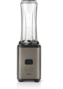 Black & Decker Black + Decker Standmixer »BXJBA350E« 350 W Smoothiemaker Edelstahl in grau