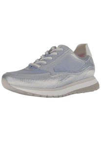 Gabor Dames Sneakers laag blauw / zilver 35