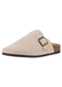 VAN HILL Hausschuh 'Taylor' Damen beige Größe 36
