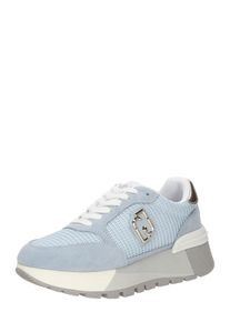 Liu Jo Dames Sneakers laag 'Amazing 25' duifblauw / lichtblauw / goud / zilver 36