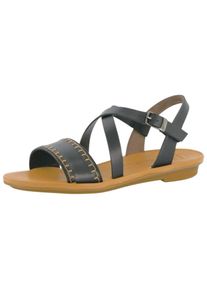 Paul Green Dames Sandalen met riem zwart 42