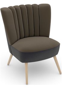 Max Winzer Sessel »build-a-chair Aspen in grau, Größe B/H/T: 72 cm x 80 cm x 67 cm