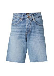 Lee Dames Jeans 'RIDER LOOSE SHORT' blauw denim 25