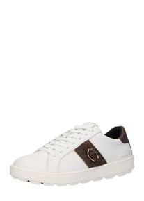 Geox Dames Sneakers laag 'D Spherica Ecub-1 A' bruin / donkerbruin / wit 36