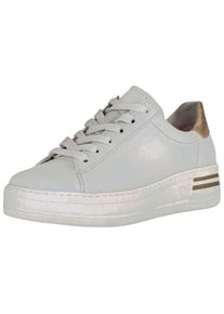 Gabor Dames Sneakers laag goud / wit 35