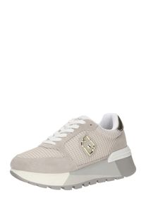 Liu Jo Dames Sneakers laag 'Amazing 25' crème / taupe / goud 36