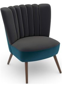 Max Winzer Sessel »build-a-chair Aspen in grau, Größe B/H/T: 72 cm x 80 cm x 67 cm