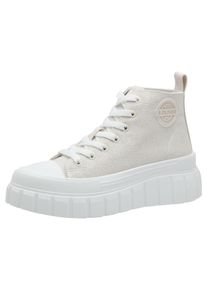 s.Oliver Dames Sneakers hoog crème / wit 36