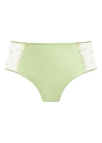 Mey Dames Broekje 'Pretty Joan' geel / lichtgroen / wit L