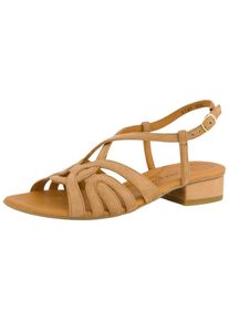 Paul Green Dames Sandalen met riem lichtbruin 36