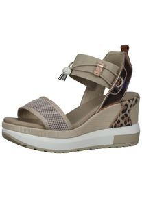 Nero Giardini Dames Sandaal beige / bruin / goud 35