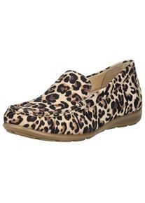 Gabor Dames Mocassins beige / bruin / zwart 35