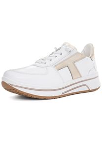 Ara Dames Sneakers laag beige / wit 36.5