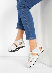 Sandalen - wit - maat 38 - bonprix