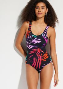 Badpak met beugel - zwart - maat 40F - bonprix