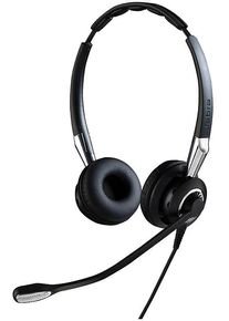 Jabra BIZ 2400 II QD Duo NC On-Ear Headset kabelgebunden Stereo schwarz