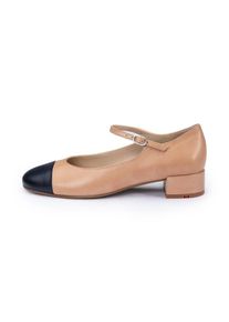 Lloyd Ballerina Damen beige / schwarz Größe 36