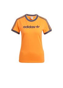 adidas originals Shirt 'CALI' Damen lila / orange Größe 5XL/6XL