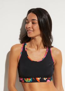 Bustier Bikini Oberteil - schwarz - Größe 36 - bonprix