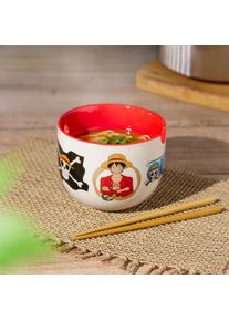 One Piece - Ciotola da Ramen Monkey D. Luffy con Bacchette