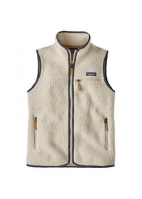 Patagonia Womens Retro Pile Vest Fleecebodywarmer Dames (M |beige)