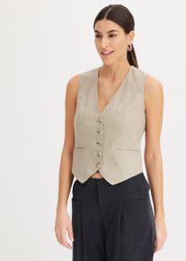 Weste - beige - Größe 38 - bonprix