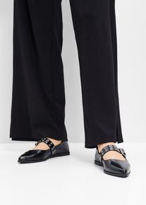 Ballerina - schwarz - Größe 39 - Vegan- bonprix