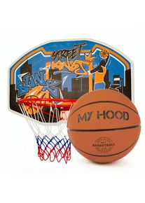 My Hood 304002 sada basketbalového koša s doskou aloptou, 2 ks