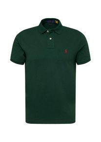 Polo Ralph Lauren Heren Shirt donkergroen / rood S