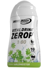 Best Body Nutrition Vital Drink Zerop, 48 ml Squeeze Flasche, Waldmeister