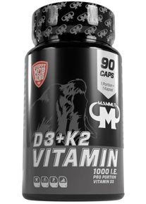 Best Body Nutrition Mammut Nutrition Vitamin D3 + K2, 90 Kapseln