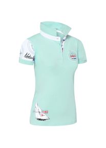 Nebulus Shirt Polo DEEP BLUE, femme, bleu clair | Soldes