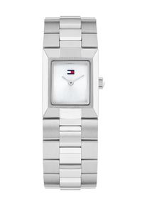 Tommy Hilfiger Dames Analoog horloge 'IVY' zilver / wit One Size