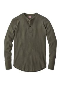 PIKE BROTHERS Herenhemd met lange mouwen M Olive