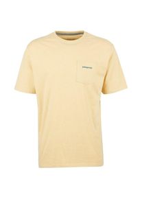 Patagonia Boardshort Logo Pocket Responsibili-Tee T-shirt Heren (XXL |beige)