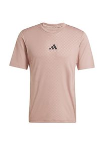 Adidas Power 3 Stripes Tee Sportshirt Heren (XL |roze)