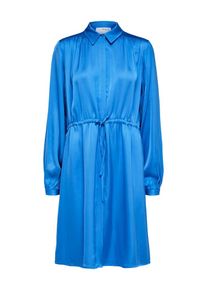 Selected Femme Robe-chemise 'Thea' Femme bleu taille 36