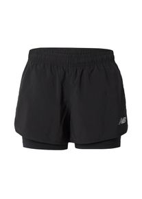 New Balance Dames Sportbroek 'Essentials' zilvergrijs / zwart S
