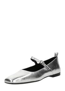 Vagabond SHOEMAKERS Dames Ballerina met riempjes 'DELIA' zilver 36