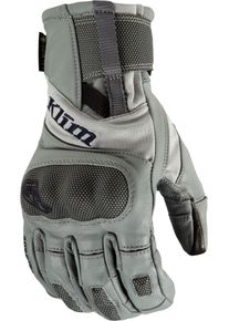 Klim Adventure Short, guantes Gore-Tex , color: Gris Claro/Gris , tamaño: S