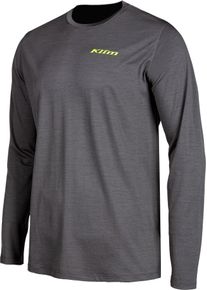 Klim Teton Merino Wool, functioneel shirt lange mouw , kleur: donkergrijs , maat: 2XL