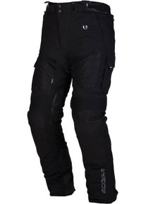 Modeka AFT Air, pantalon en textile imperméable , couleur: Noir , taille: Court XXL