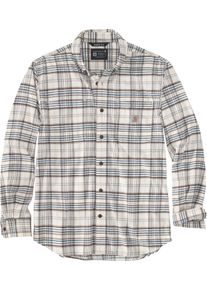 Carhartt Flannel-Plaid, shirt , kleur: Grijs/Lichtgrijs (W03) , maat: S